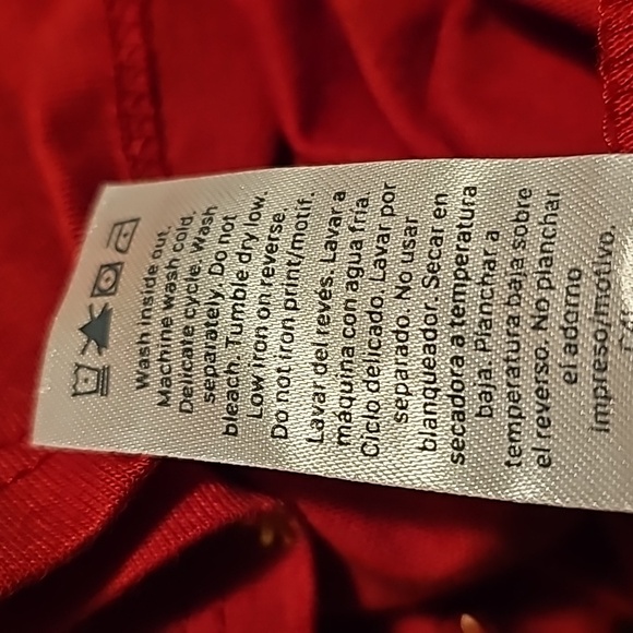 Granimals. Girls Holiday Dress. Red with Gold. Sizes: 18 months, 2T & 3T. NWT. - Picture 9 of 10